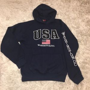 USA Washington DC Hoodie Sweatshirt
